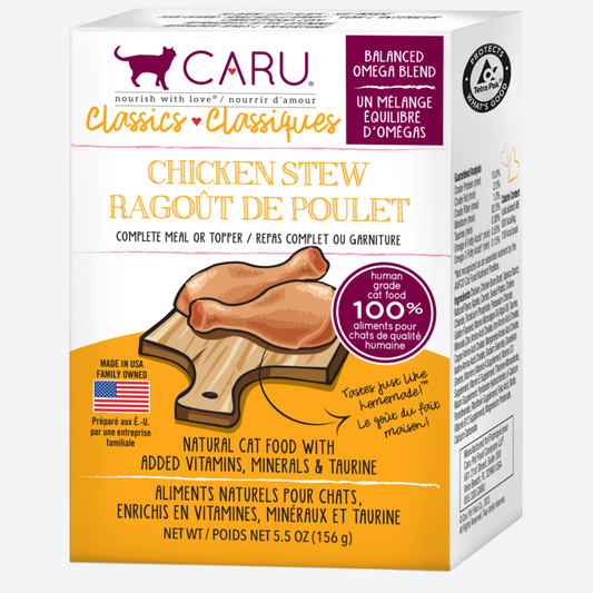 Caru Estofado Clásico De Pollo Para Gato 5.5OZ