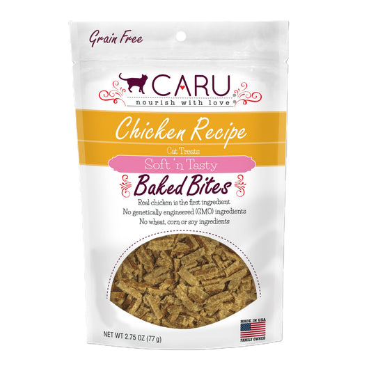 Caru Snack Sabor Pollo Para Gato 2.75OZ