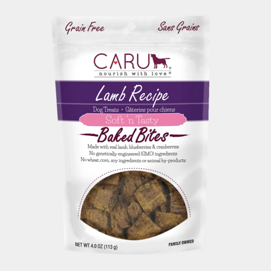 Caru Snack Sabor Cordero Para Perro 4OZ