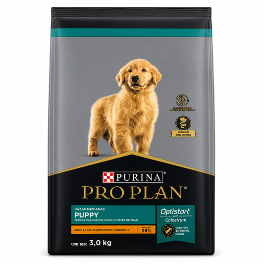 Alimento Seco Para Cachorros Pro Plan Optistart Raza Medianos