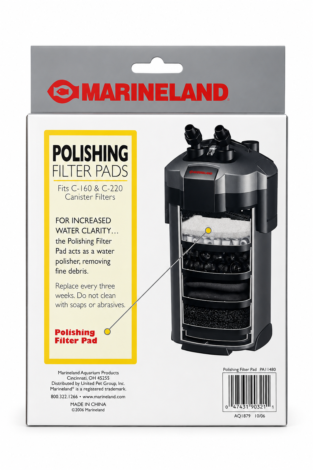 Esponja para filtro canister 2und
