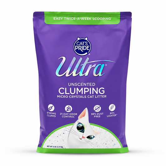 Arena para gato ultra micro clumping cristales