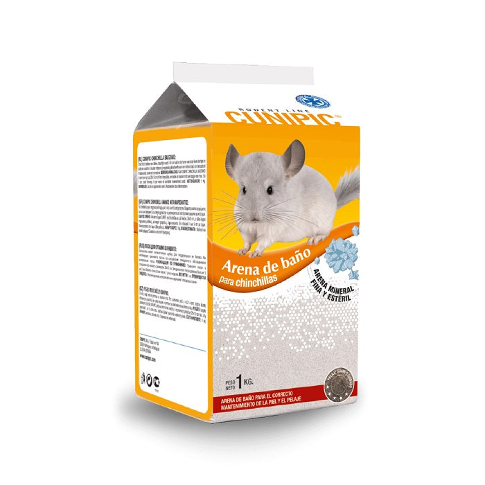 Cunipic Arena Baño para Chinchillas 1Kg