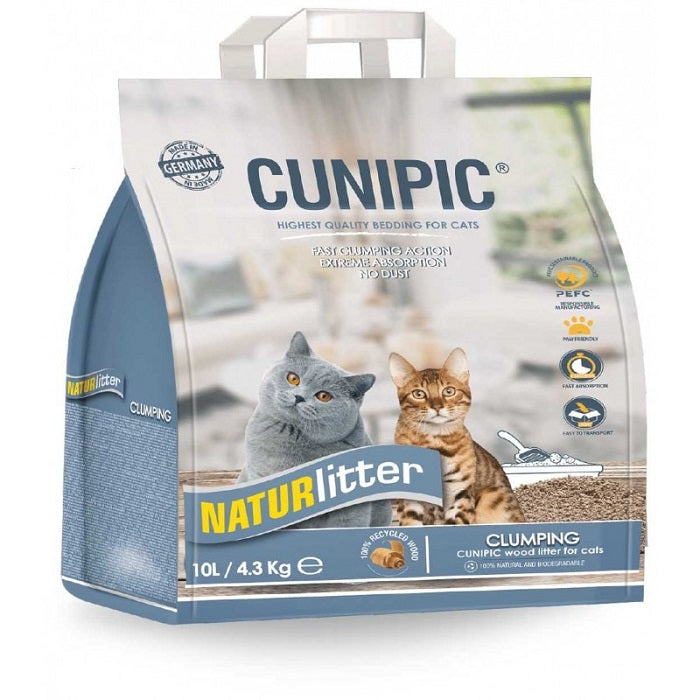 Cunipic Viruta Aglomerante Gato 10L