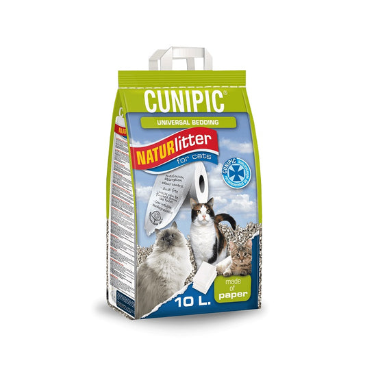 Cunipic Viruta De Papel/Gatos 10L