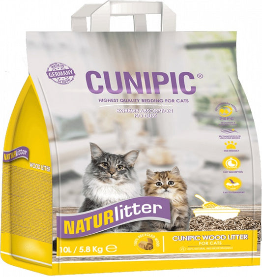 Cunipic Viruta de Pellets para Gato 10L