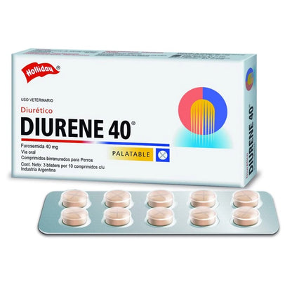 Diurene 40 Caja-30 Tabletas