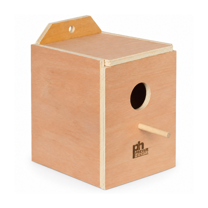 Caja Nido Para Aves De Madera Grande