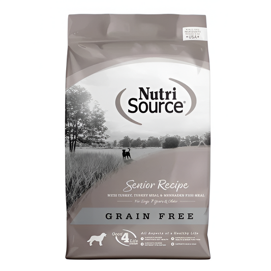 Alimento NutriSource Perro Senior GF