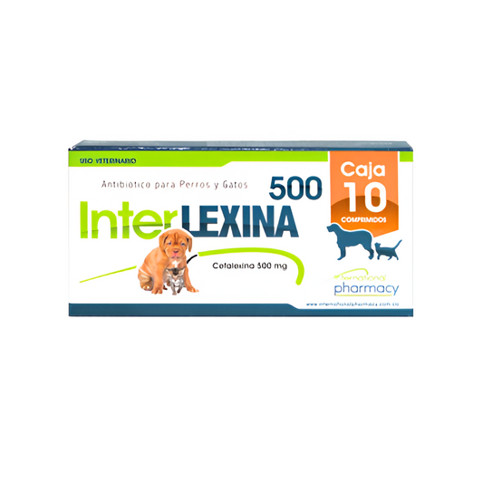 Interlexina 500 Mg Caja 10Tbs