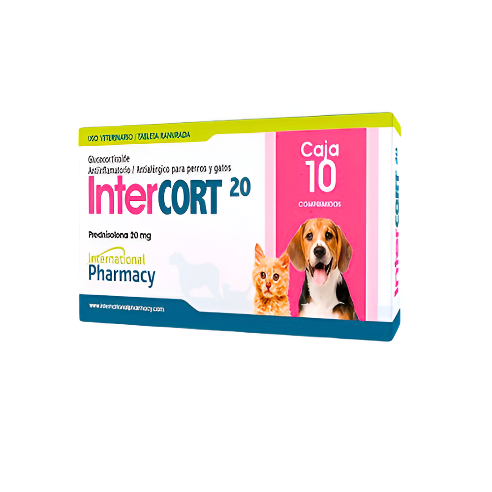 Intercort 20 Mg Caja de 10 Tabletas