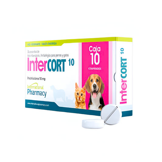 Intercort 10Mg Caja de 10 Tabletas