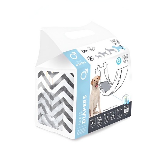 Pañal Para Perro Macho M-Pets