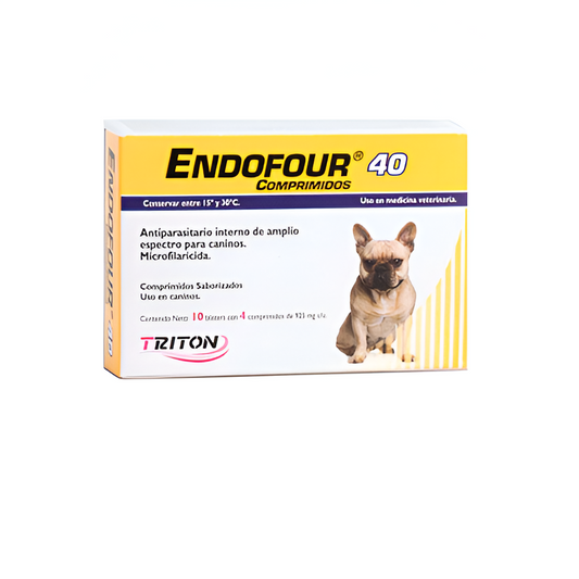 Endofour 40mg Caja 40 Tabletas