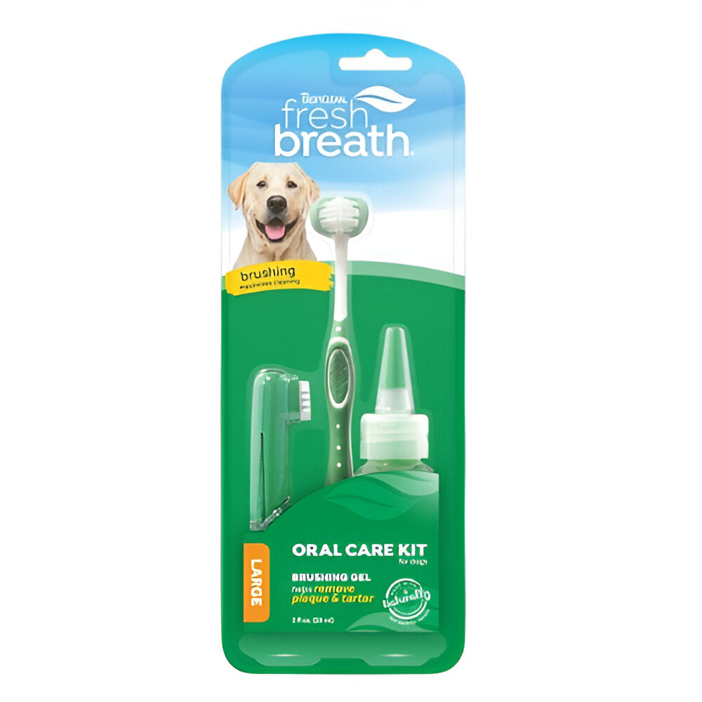 Kit Oral Para Mascota Tropiclean M/L