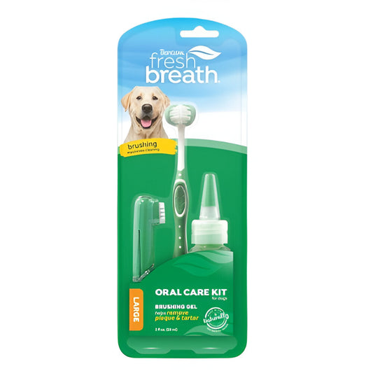 Kit Oral Para Mascota Tropiclean M/L