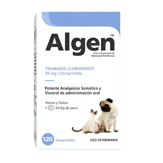 Algen 20 Mg 120 Tabletas
