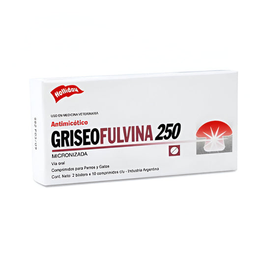 Griseofulvina 250Mg 20 Tabletas