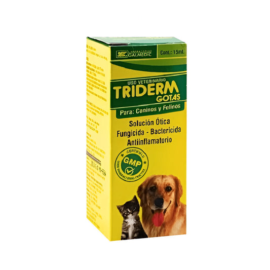 Triderm Gotas Oticas  X 15 Ml