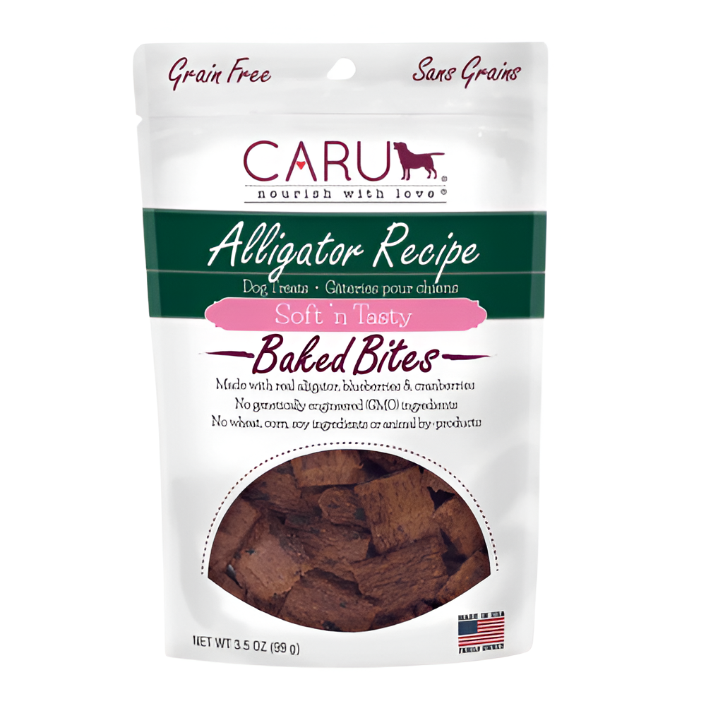 Caru Snack Sabor Caimán Para Perro 4OZ