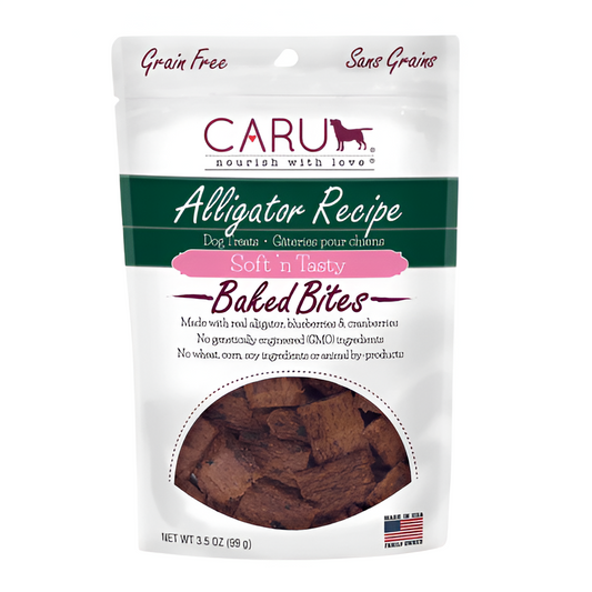 Caru Snack Sabor Caimán Para Perro 4OZ