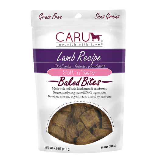 Caru Snack Sabor Cordero Para Perro 4OZ