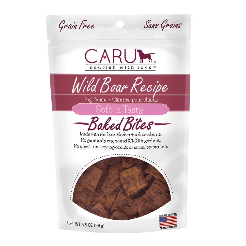 Caru Snack Sabor Jabalí Para Perro 4OZ
