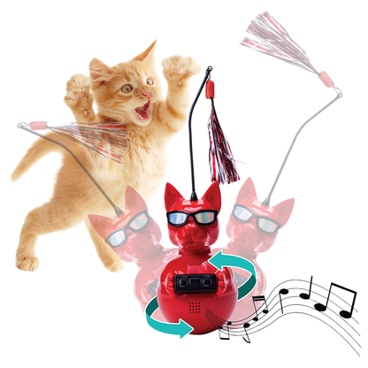 Dj Whiskerz Baila Cat Toy