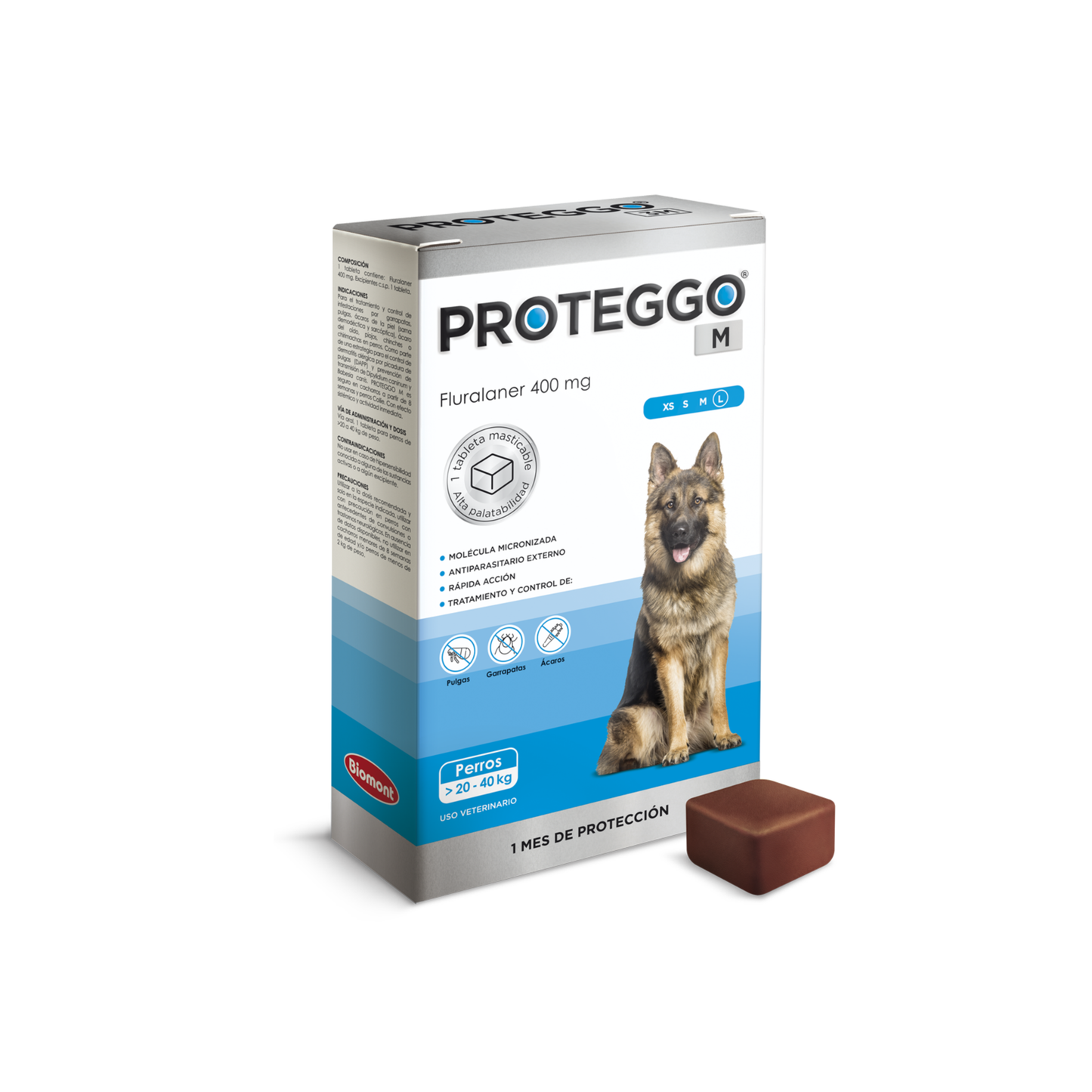 Proteggo M (400 MG ) - Caja 1 Tableta