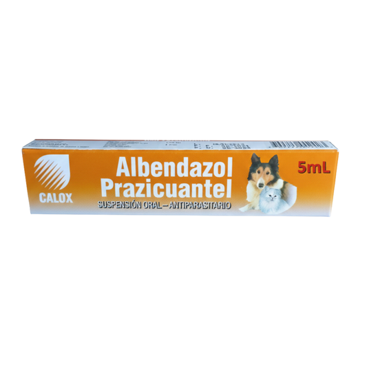 Albendazol+Prazicuantel 5 Ml