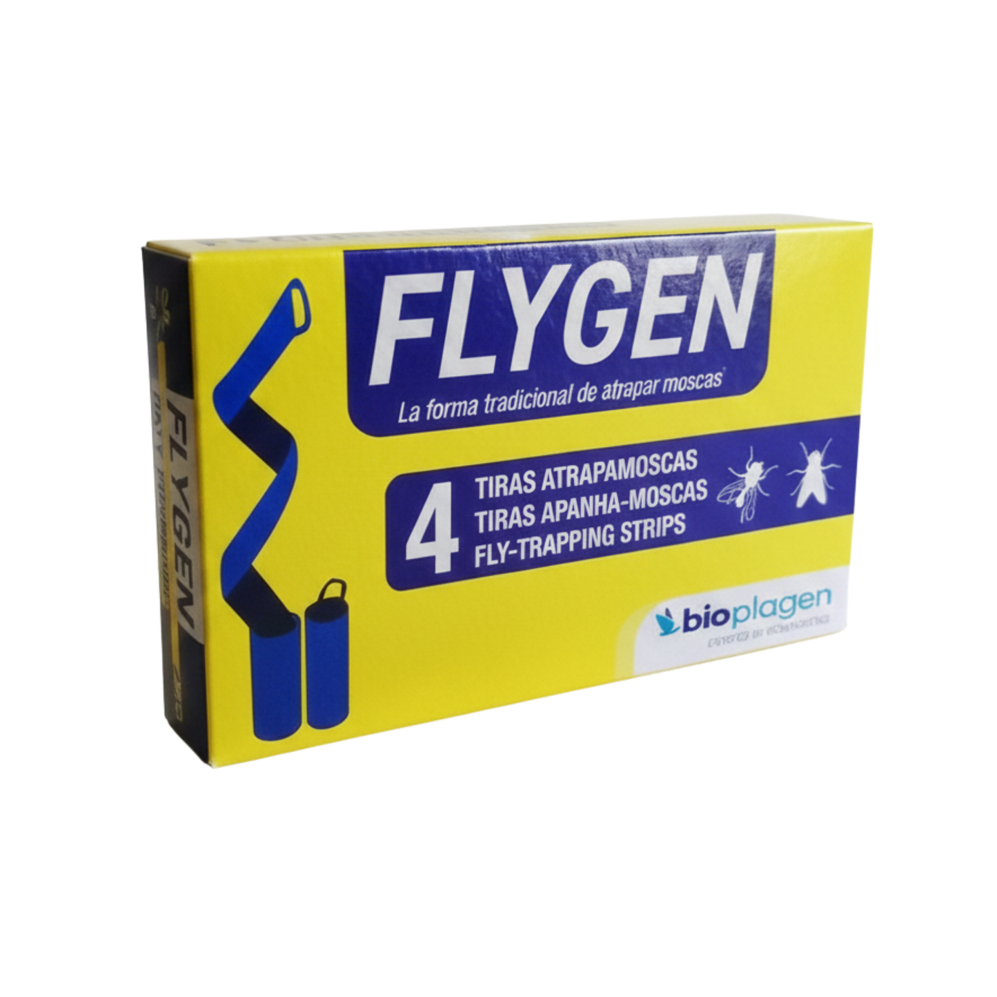 Flygen- Tiras Atrapamoscas / 4 Unidades