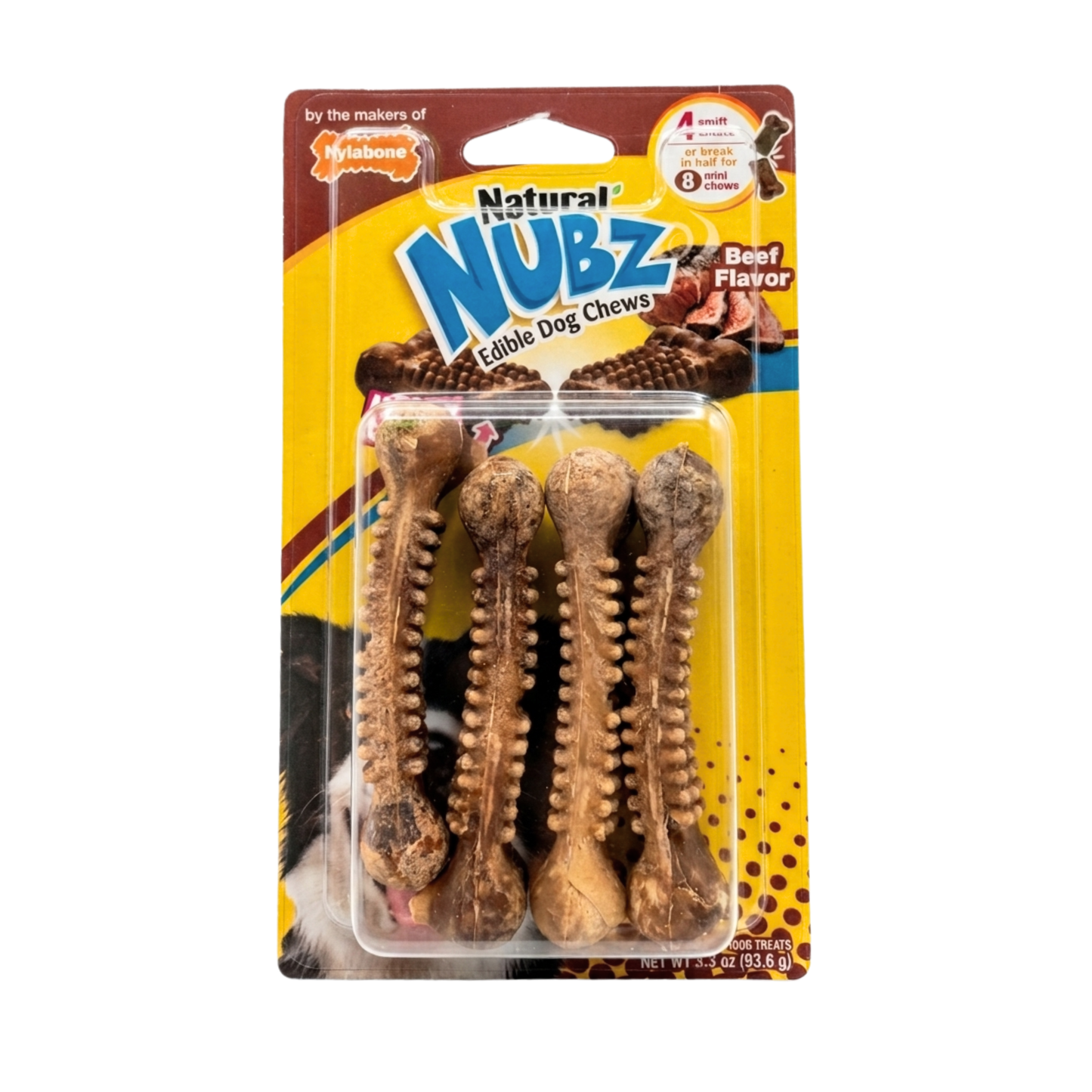 Snack Nubz Con Relleno Carne De Res 4Ud
