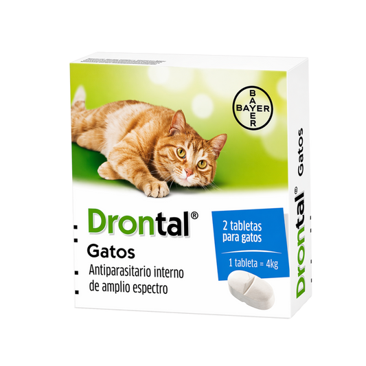 Drontal Gatos 2 Tabletas