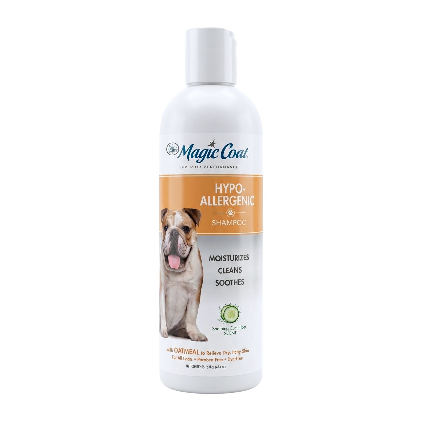 Shampoo Hipoalergénico  para perro Four Paws Magic Coat 16oz