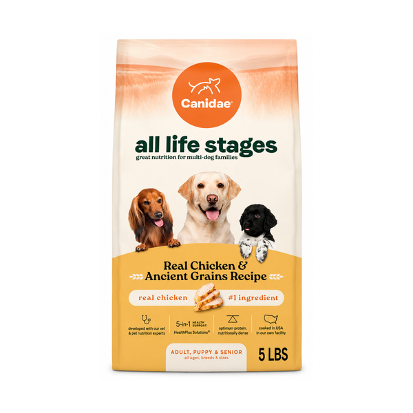 Alimento Canidae de Pollo y Granos Para Perros 5LB