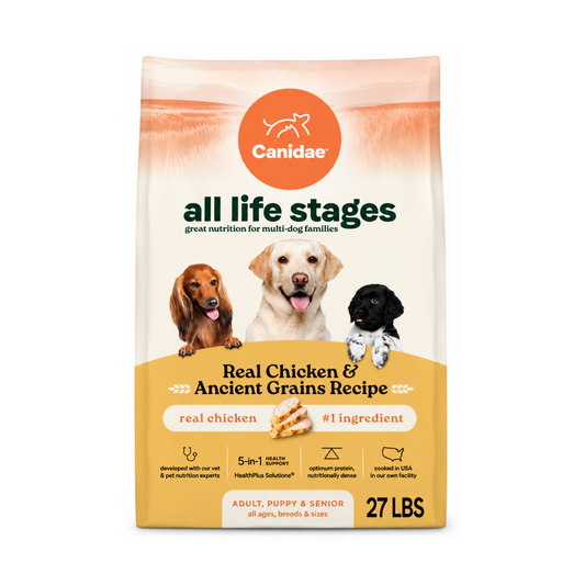 Alimento Canidae de Pollo y Granos Para Perros 27LB