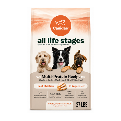 Alimento Canidae Multiproteinas Para Perros 27LB