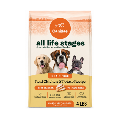 Alimento Canidae de Pollo y Papas Para Perros 4 LB