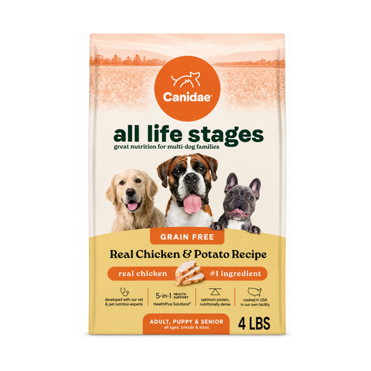 Alimento Canidae de Pollo y Papas Para Perros 4 LB