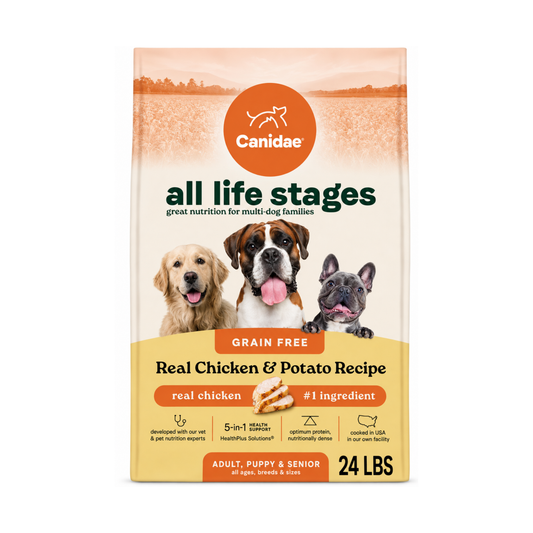 Alimento Canidae de Pollo y Papas Para Perros 24LB
