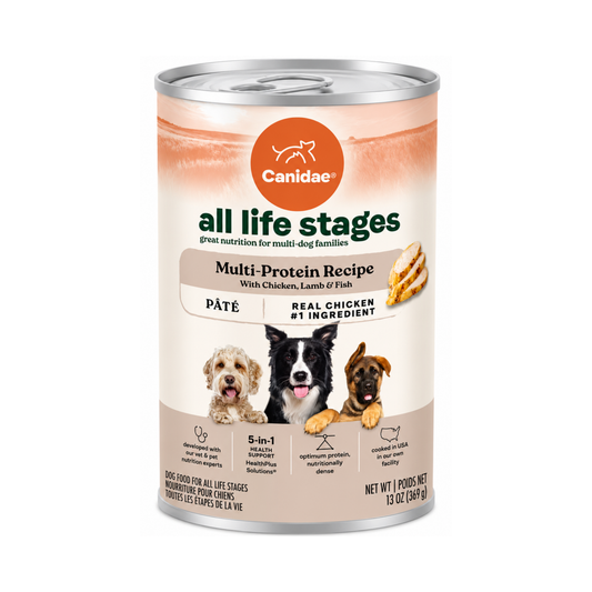 Alimento Canidae en Lata para Perros Multiproteinas 13OZ