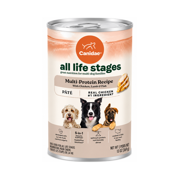 Alimento Canidae en Lata para Perros Multiproteinas 13OZ
