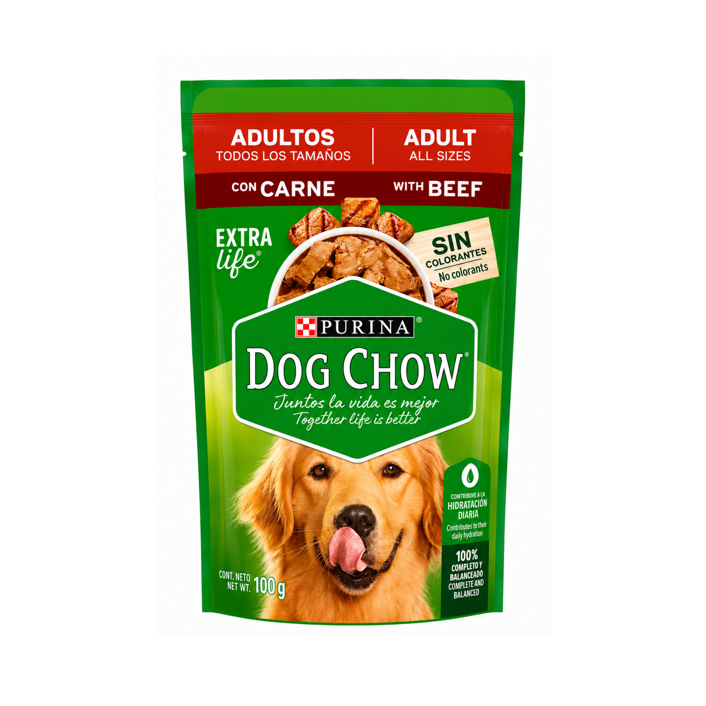 DOG CHOW CARNE POUCH 100G MX