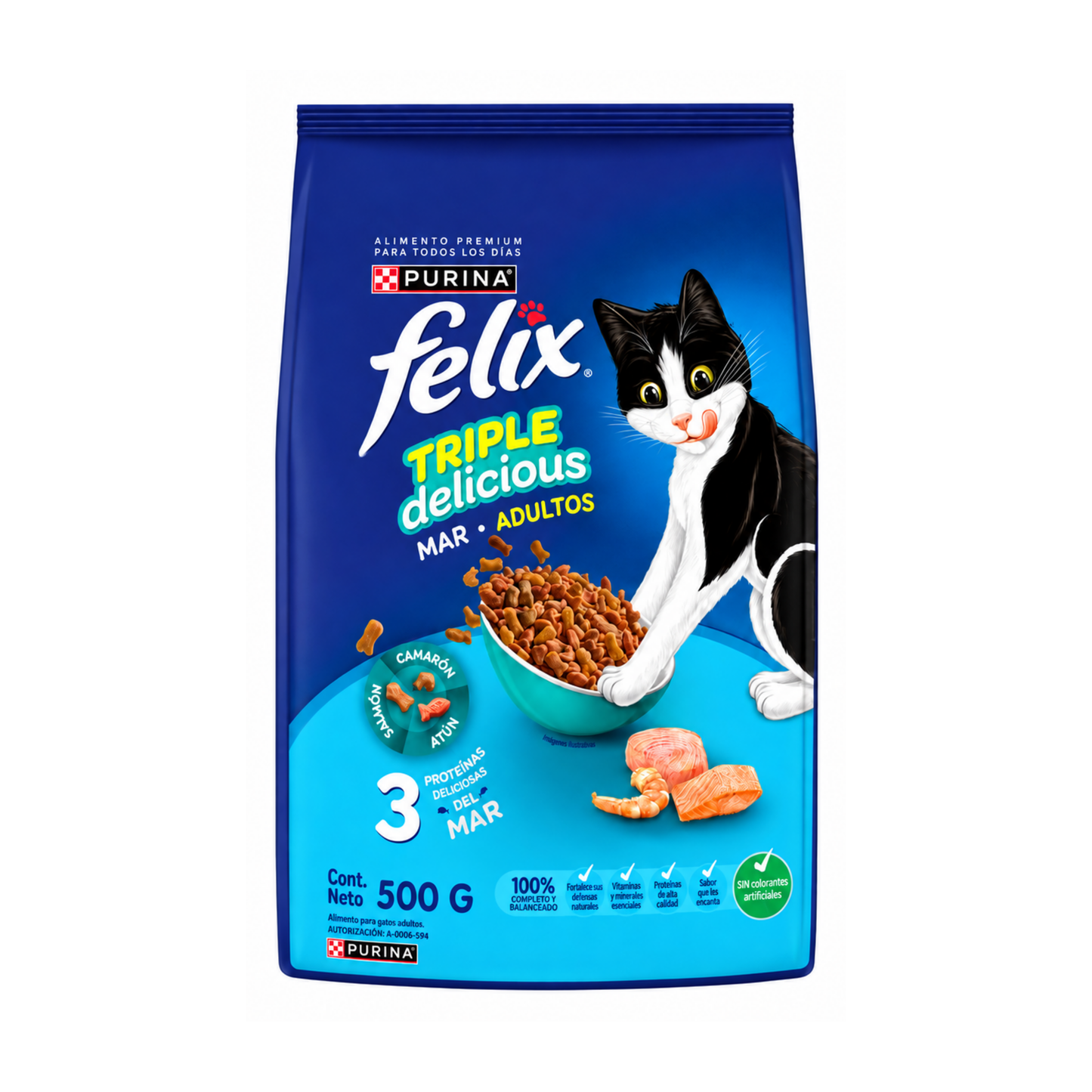 FELIX DELICIAS DEL MAR ADULTO 1KG MX