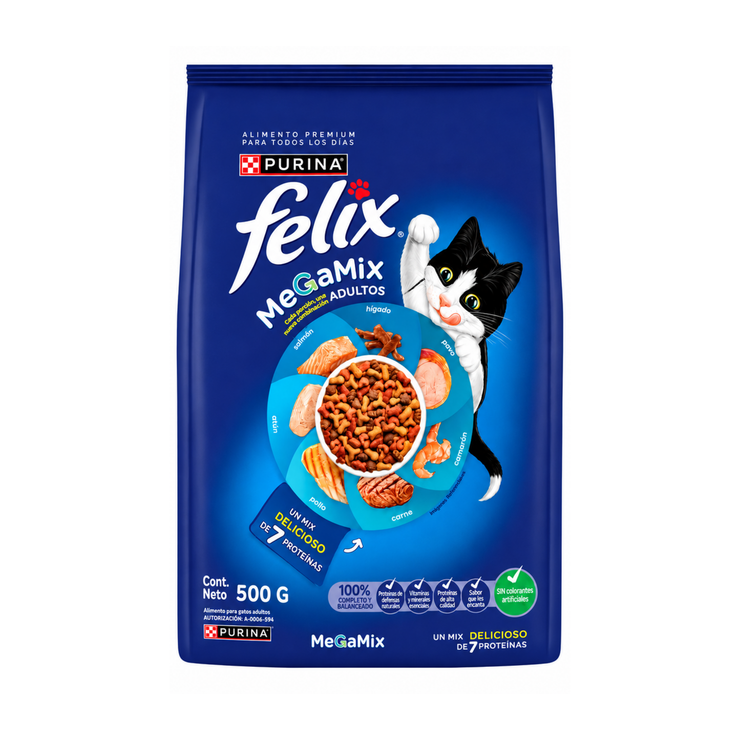 FELIX MEGAMIX ADULTO 500G MX
