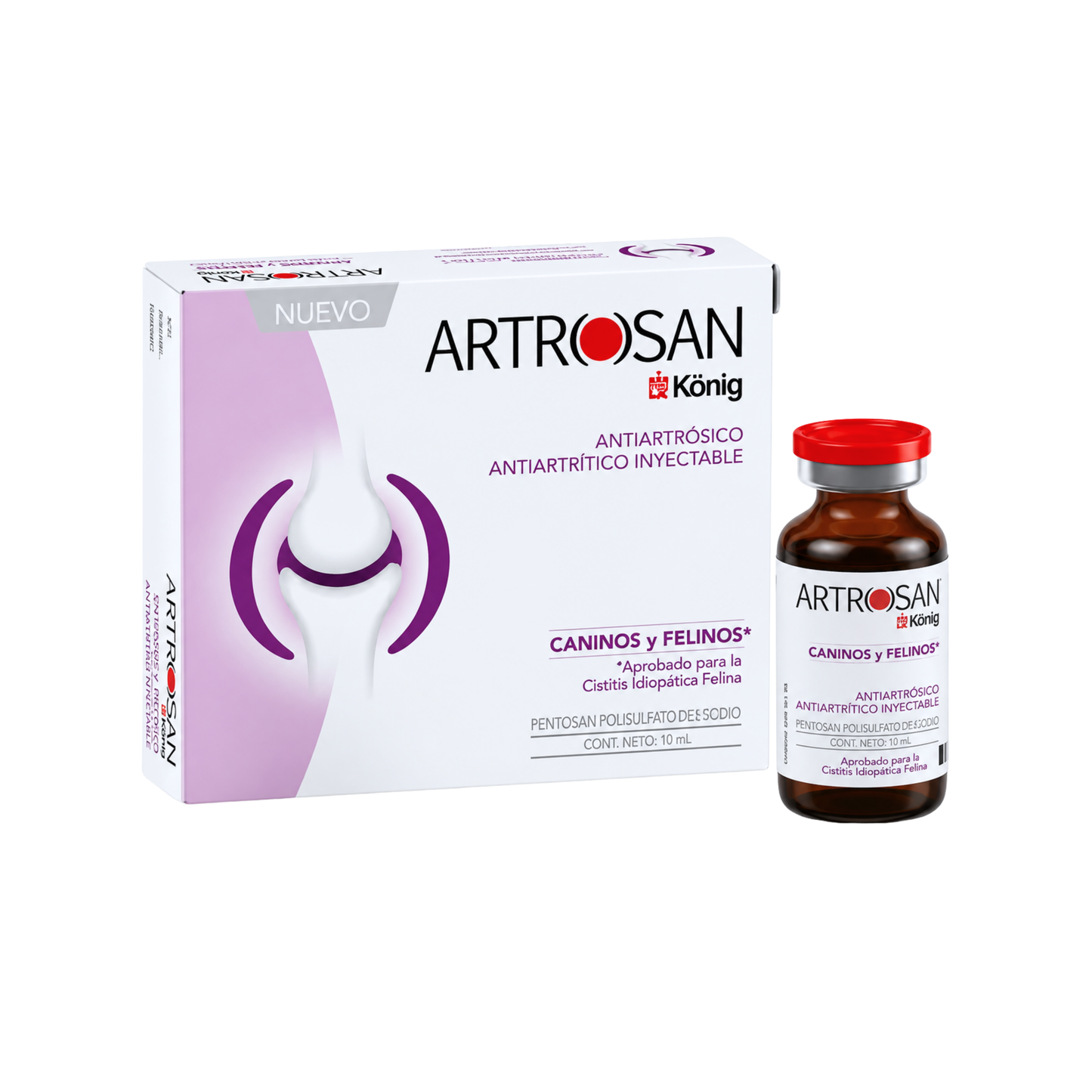 Artrosan Inyectable Canino y Felino 10 mL