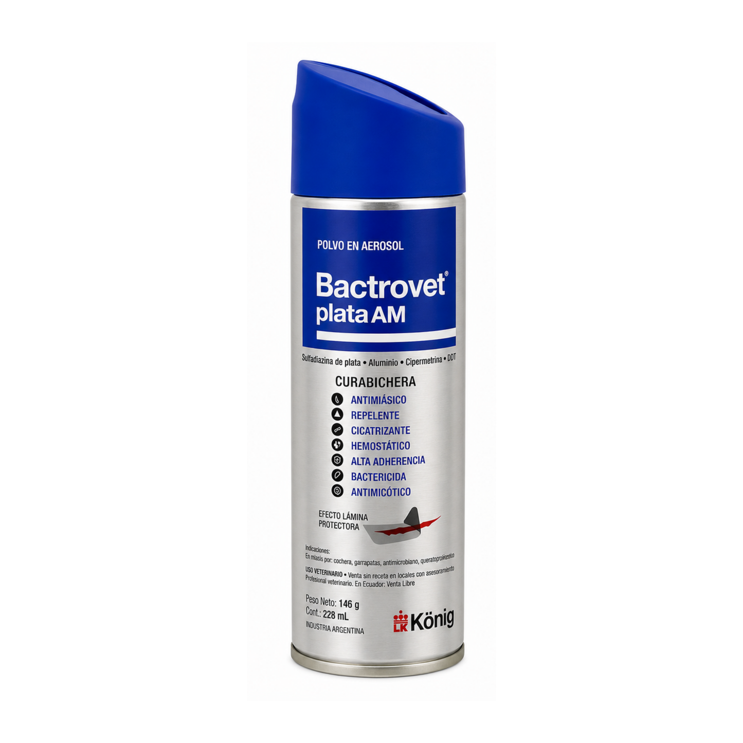 Bactrovet Plata Aerosol 146g