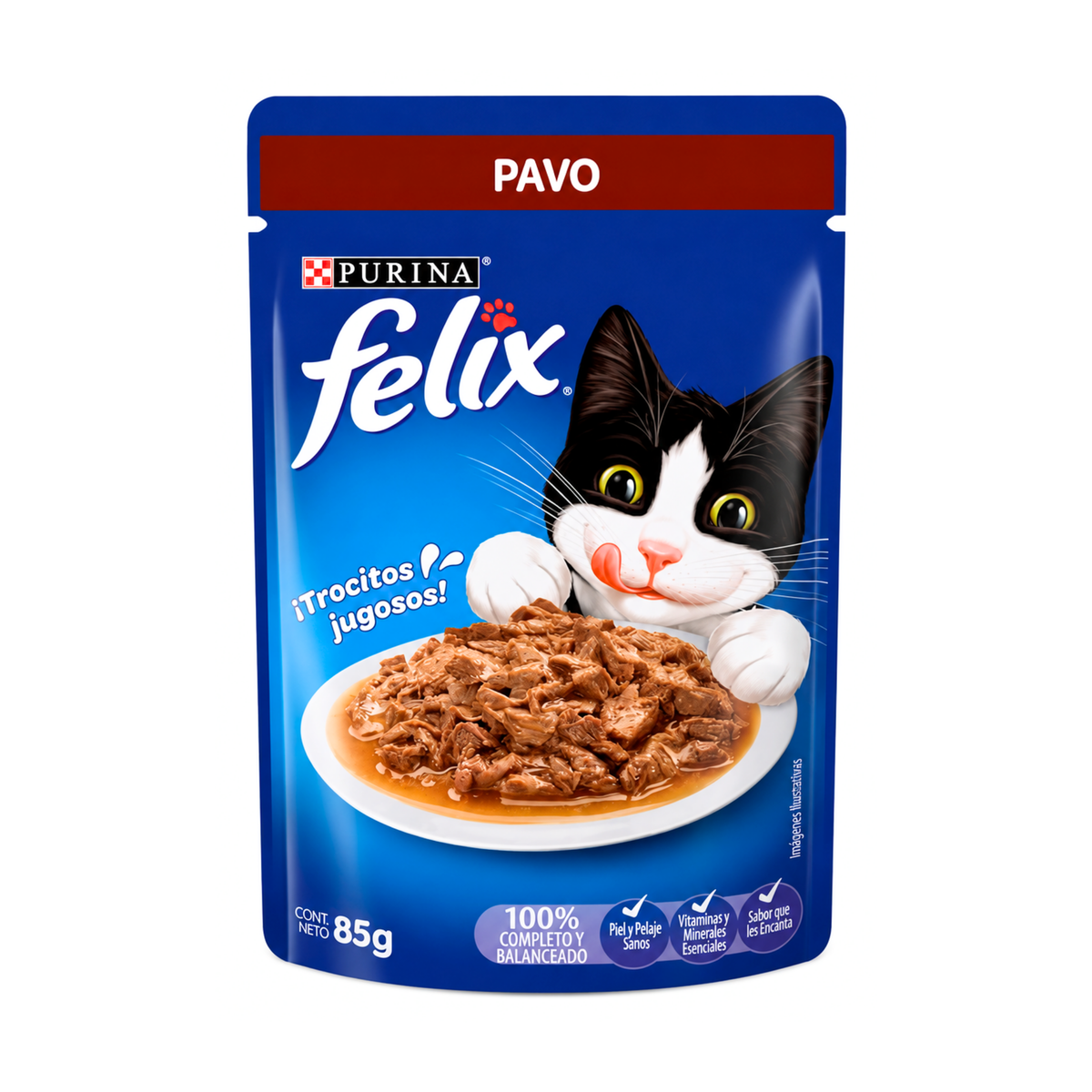 Purina Felix Pavo En Salsa 85G