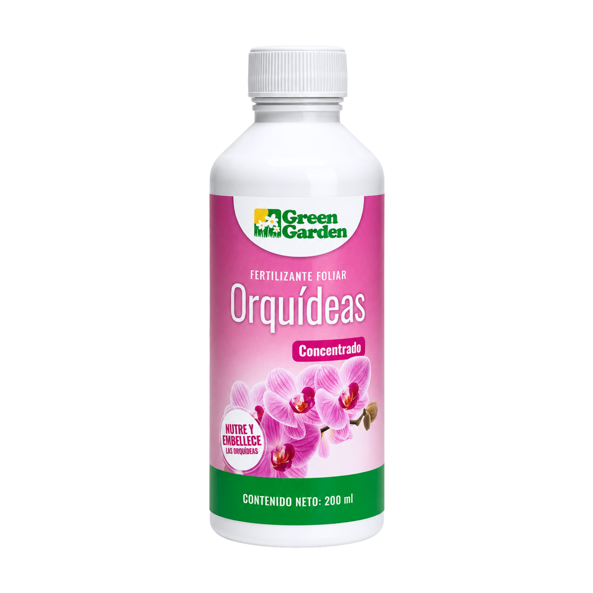 Fertilizante Concentrado Green Garden para Orquídeas 200 ml