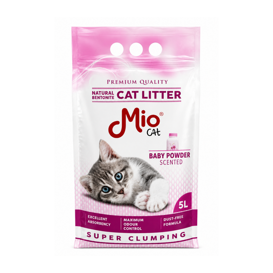 Mio Arena Estandar Baby Powder para Gato 5 L
